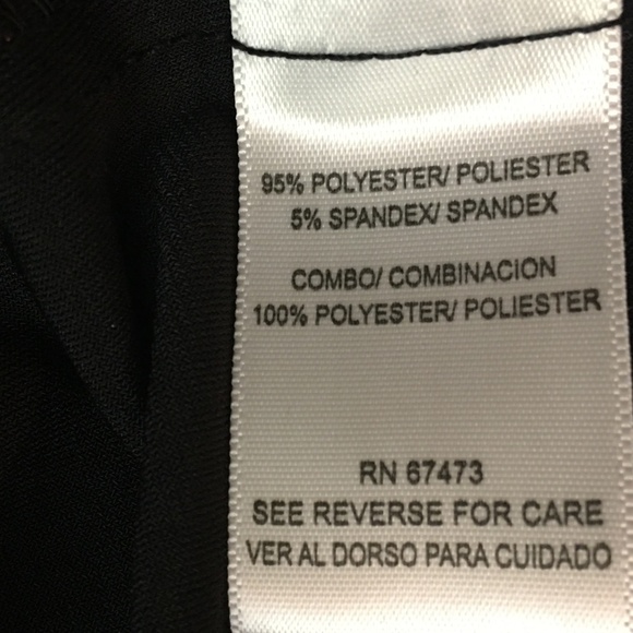 Gabby Skye Embroidered Mesh Sleeve Dress Size 10 - Picture 6 of 6